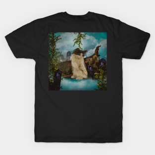 Cute unicorn cat with squirrle T-Shirt